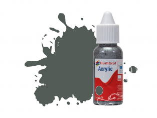 HUMBROL Peinture Acrylique 001 Apprêt Mat Flacon compte-gouttes 14ml