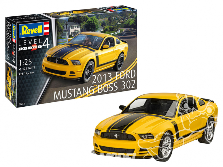 Revell maquette voiture 07652 2013 Ford Mustang Boss 302 1/24