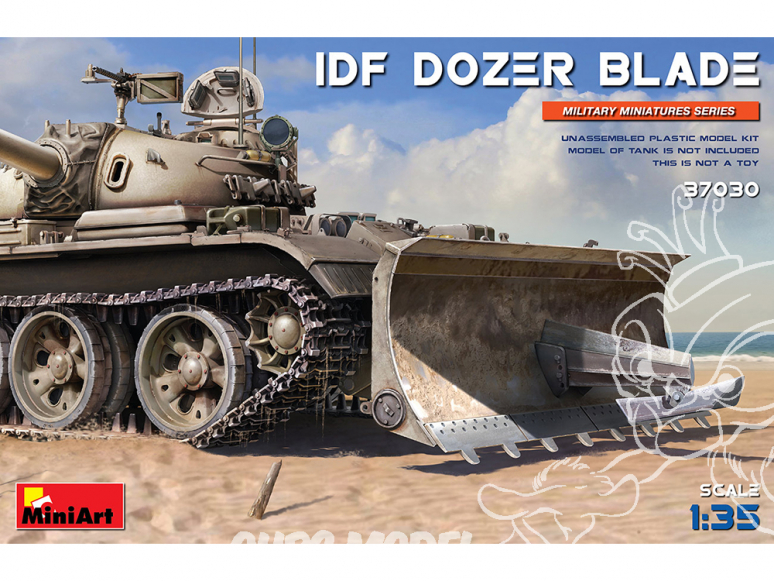 Mini Art maquette militaire 37030 IDF DOZER BLADE 1/35