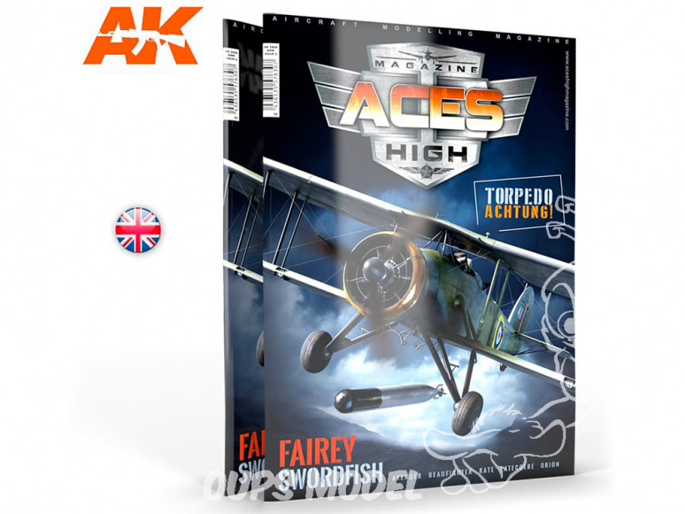 Ak interactive Magazine Aces High AK2935 N°17 Torpedo Achtung en Anglais