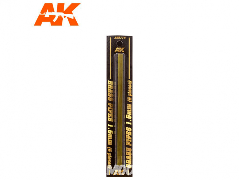 AK interactive ak9114 Tubes laiton 1.5mm x5