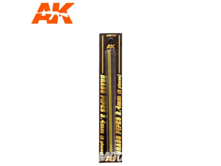 AK interactive ak9120 Tubes laiton 2,4mm x2