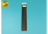 Aber accessoire KR10 Tiges carrées en laiton 1,0 mm x2 pcs.