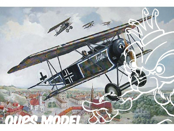 Roden maquettes avion 603 FOKKER D.VI 1/32