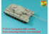 Aber 35L294 Fut de Canon de 120 mm L1A1 pour FV214 Super Conqueror Mark I britannique 1/35