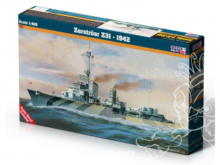 MASTER CRAFT maquette bateau 070557 German destroyer Z31 1/400