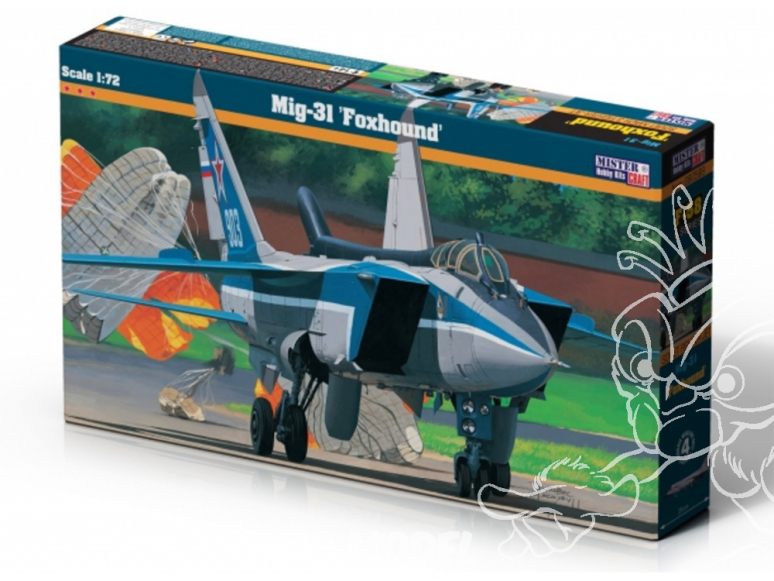 Master CRAFT maquette avion 070526 Mig-31 Foxhound 1/72