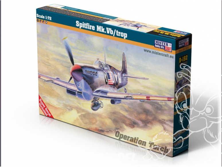 MASTER CRAFT maquette avion 041922 Spitfire Mk. Vb/ trop 1/72