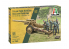 Italeri maquette militaire 7082 15 cm Field Howitzer / 10,5 cm Field Gun 1/72