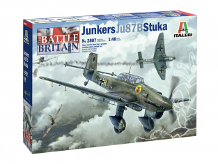 Italeri maquette avion 2807 Junkers JU-87B Stuka 1/48