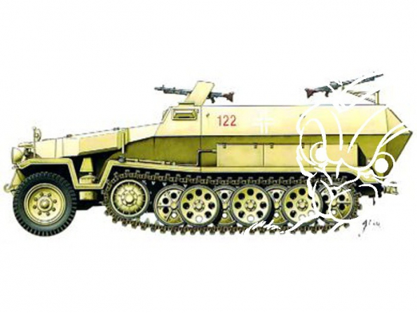 Armourfast maquette militaire 99019 SdKfz 251/1 1/72