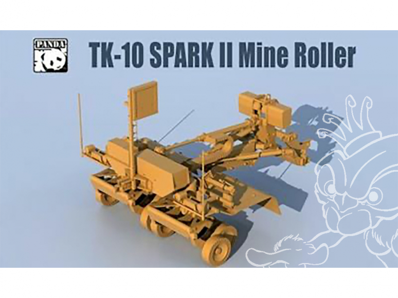Panda Hobby maquette militaire TK10 Spark II Mine Roller 1/35
