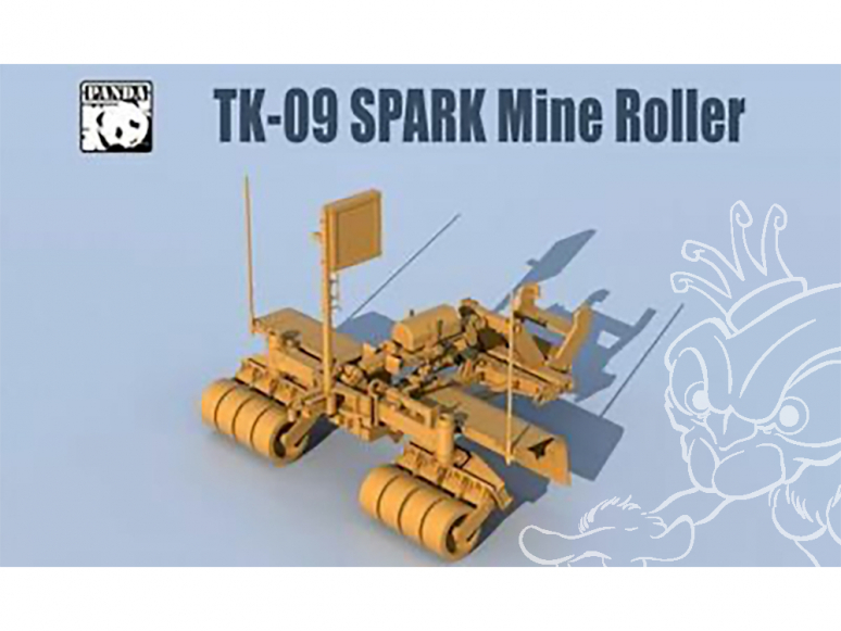 Panda Hobby maquette militaire TK09 Spark Mine Roller 1/35