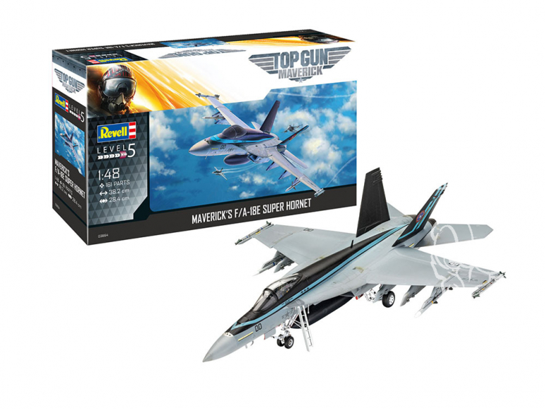 Revell kit avion 03864 Maverick's F/A-18E Super Hornet ‘Top Gun: Maverick’ 1/48