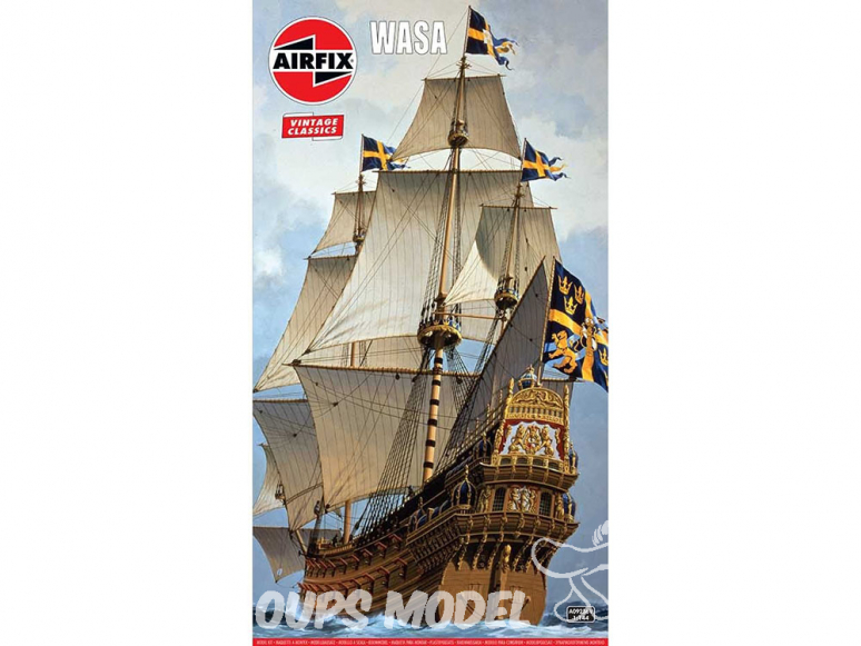 AIRFIX maquette bateau A09256V navire de guerre WASA 1/144