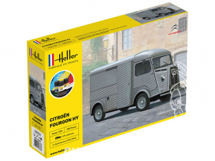 Heller maquette voiture Starter Set 56768 Coffret Citroen fourgon Type H HY Tube 1/24