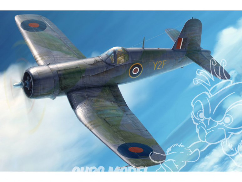 Hobby Boss maquette avion 80396 Chasseur britannique Corsair MK.Ⅲ 1/48