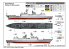 TRUMPETER maquette bateau 06727 Frégate PLA Navy Type 054A 1/700