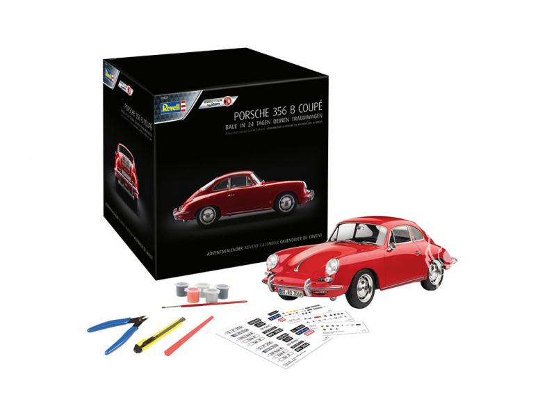 Revell kit 01029 Calendrier de l'Avent Porsche 356 1/16