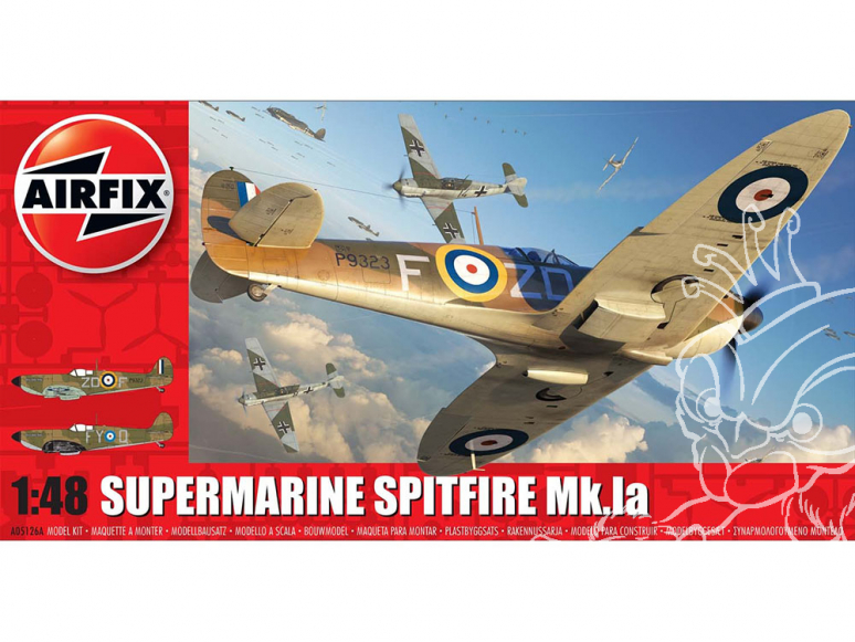 Airfix maquette avion A05126A Supermarine Spitfire Mk.1a 1/72