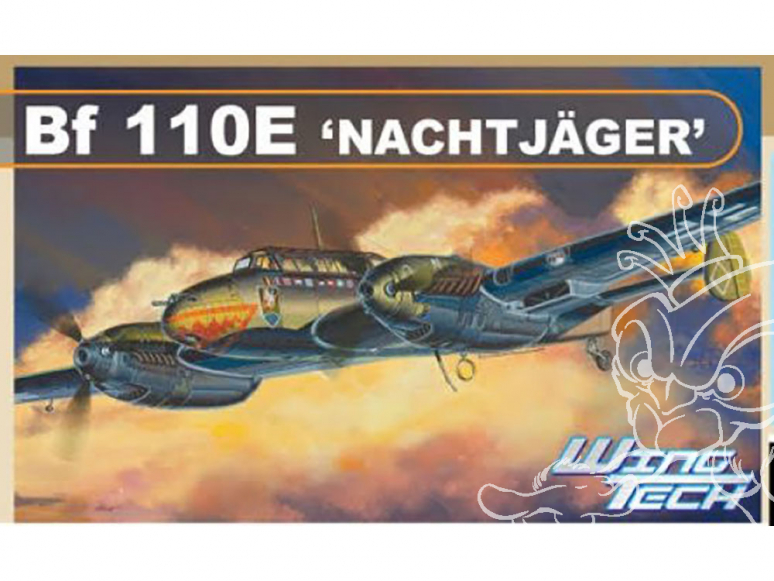 Dragon maquette avion 5566 Bf 110E 'NACHTJAGER' 1/48
