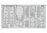 EDUARD photodecoupe avion Big33119 A-26B Invader Partie 1 Hobby Boss 1/32