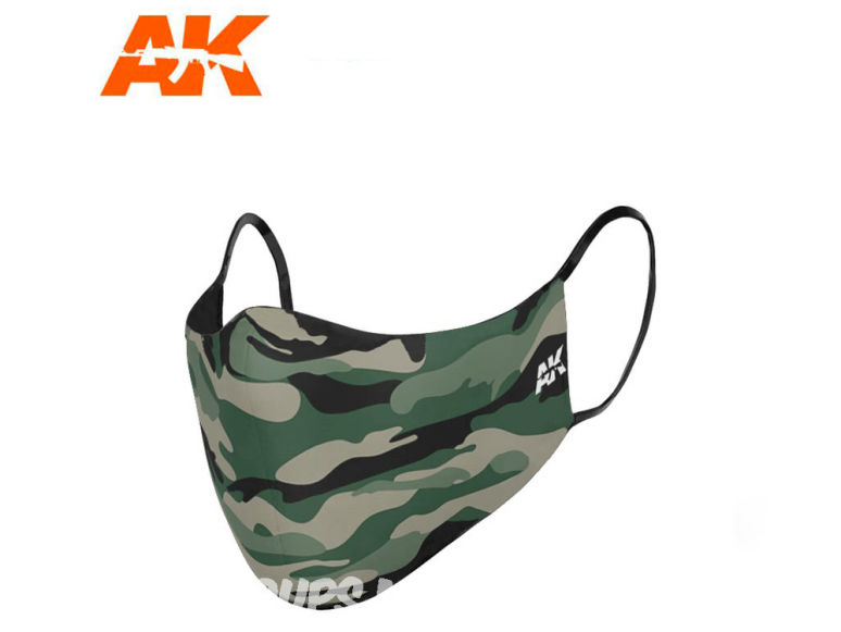 Ak Interactive T-Shirt AK9098 Masque camouflage classique 01 réutilisable