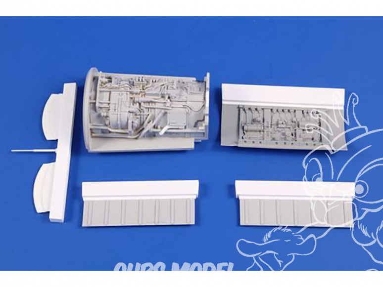 Cmk kit d'amelioration 4401 F-104G/J EMoteur pour kit Kinetic 1/48