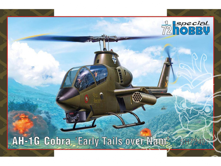 Special Hobby maquette helicoptére 72427 AH-1G Cobra Early Tails 1/72