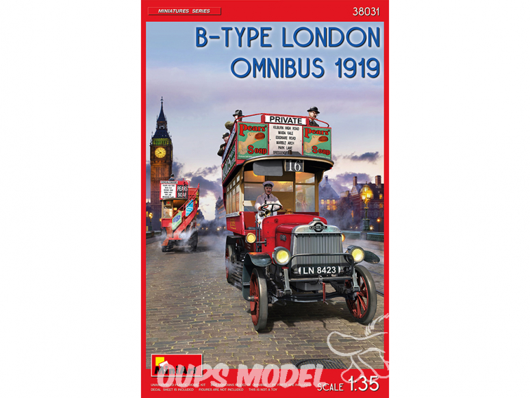 Mini Art maquette militaire 38031 B-TYPE LONDON OMNIBUS 1919 1/35