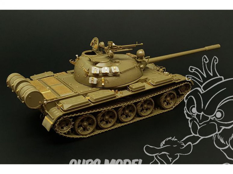 Hauler accessoires diorama HLX48398 kit amelioration T-55 (Tamiya kit) 1/48