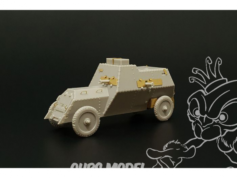 Hauler kit militaire HLP72034 Russo Balt type C 1/72
