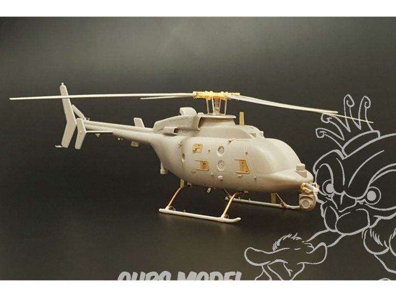 Brengun maquette helicoptére BRS48015 MQ-8C Fire-X en resine 1/48