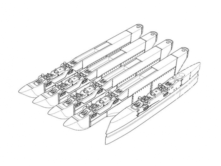 Brengun kit d'amelioration avion BRL48138 Pylônes F/A-18 A/B/C/D Hornet 1/48