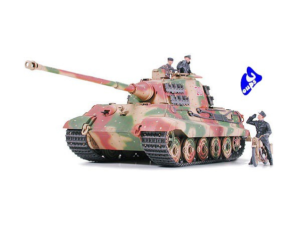 tamiya maquette militaire 35252 King Tiger Ardennes 1/35