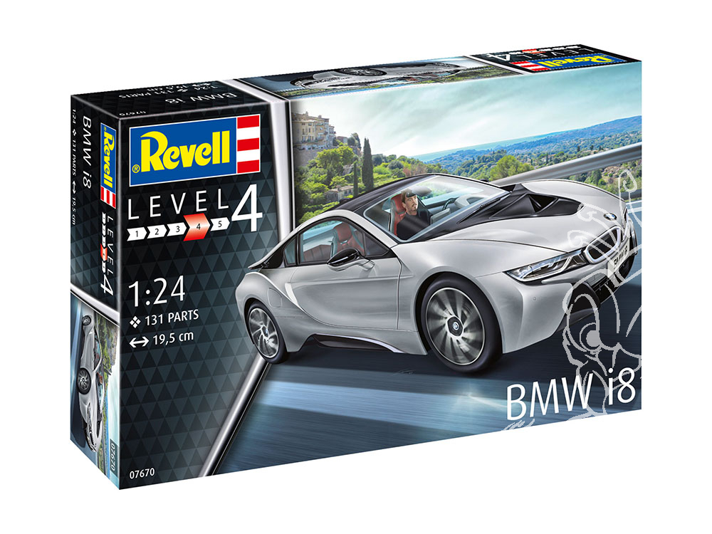 REVELL Model Set BMW i8 Maquette à Construire, à Coller et à Peindre, Avec  Accessoires - Cdiscount Jeux - Jouets