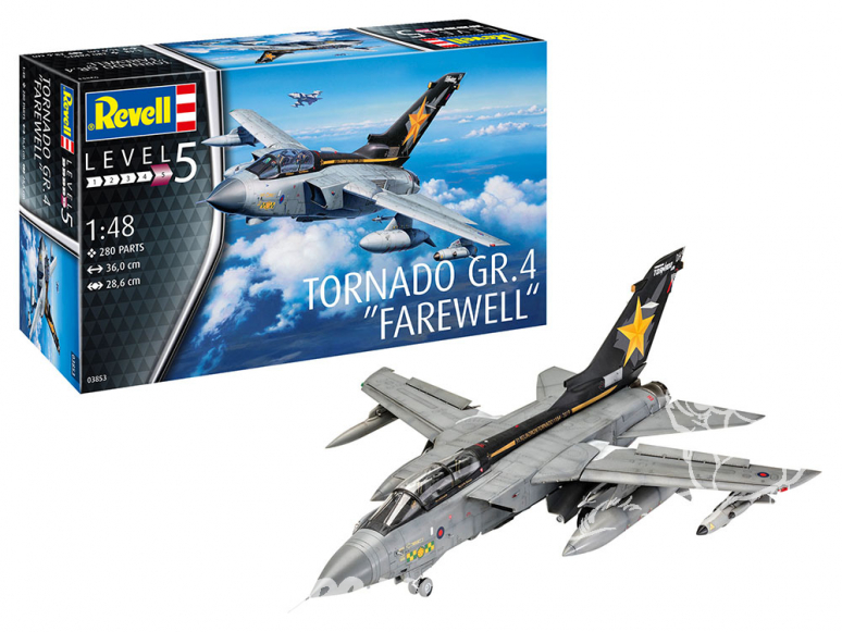 Revell kit avion 03853 Tornado GR.4 Farewell 1/48