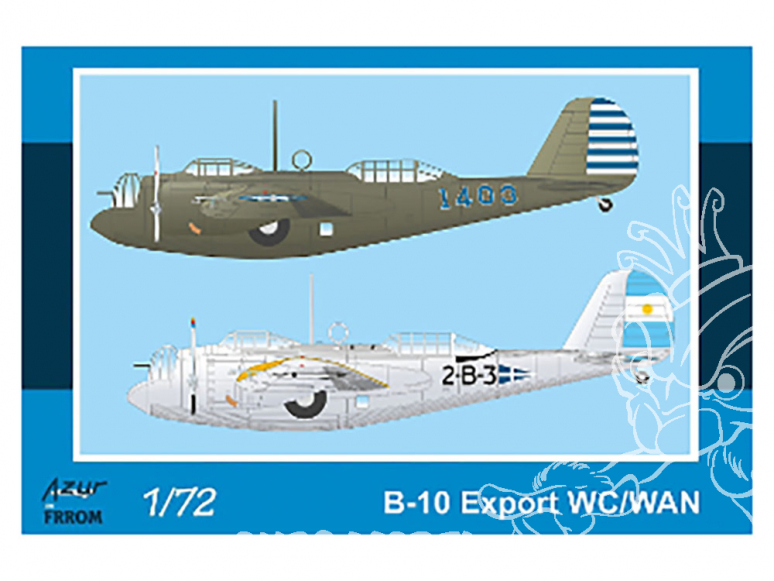 Frrom maquettes avions 0043 B-10 Export WC/WAN 1/72