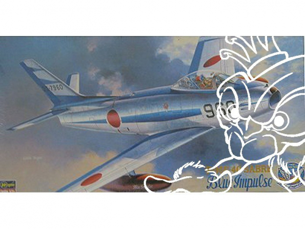 HASEGAWA maquette avion 07215 F-86F-40 Sabre 1/48