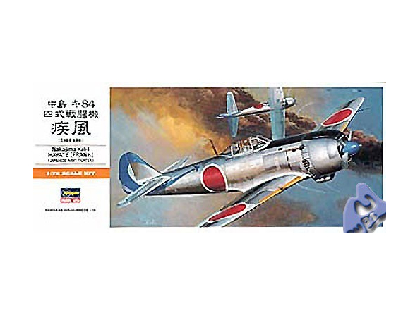 HASEGAWA maquette avion 00134 KI-84 FRANK (A4) 1/72