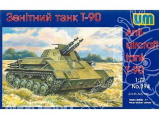 UM Unimodels maquettes militaire 394 CHAR ANTI AERIEN T-90 SOVIETIQUE 1/72