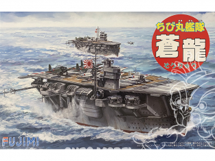 Fujimi maquette plastique bateau 422275 Porte avion japonais Soryu tiré de la bande dessiné Chibimaru