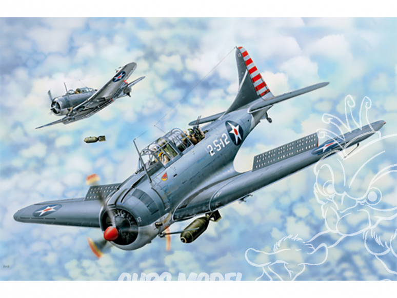 I Love Kit maquette avion 61801 Douglas SBD3/4 Dauntless 1/18