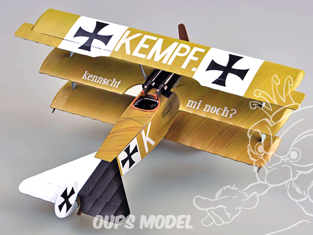 Pack Cadeau Maquette, Peintures et Outils: Avion Fokker Dr.I