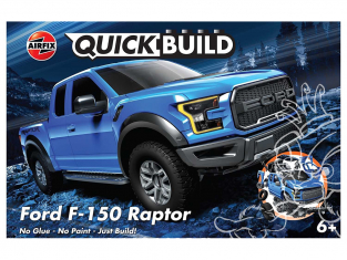 Airfix maquette voiture J6037 QUICKBUILD (idem que lego) Ford F-150 Raptor