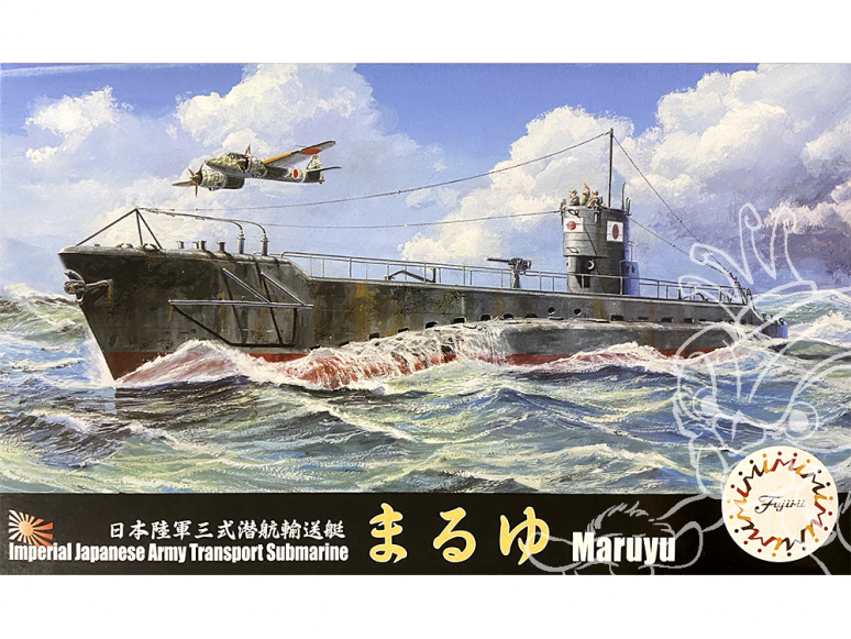 Fujimi maquette sous-marin 432205 Maruyu Armée impériale Japonaise 1/350