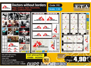 ETA diorama 192 médecins sans frontières 1/35