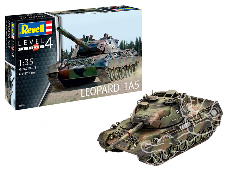 Revell maquette militaire 03320 Leopard 1A5 1/35
