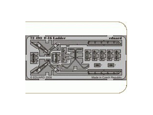 Eduard photodecoupe 72493 F-16 ladder 1/72