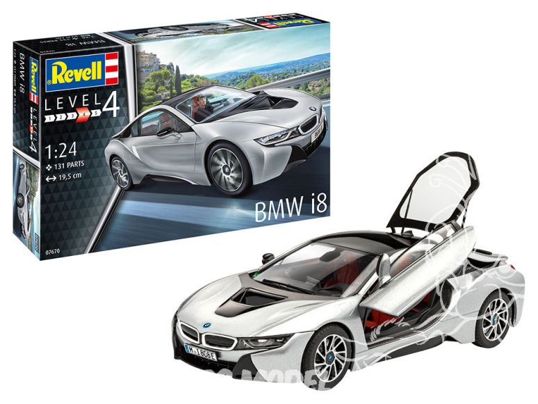 REVELL maquette voiture 07670 BMW i8 1/24